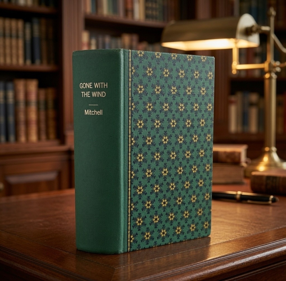 Gone With the Wind by Margaret Mitchell Macmillan HC Decorative Ex-Library